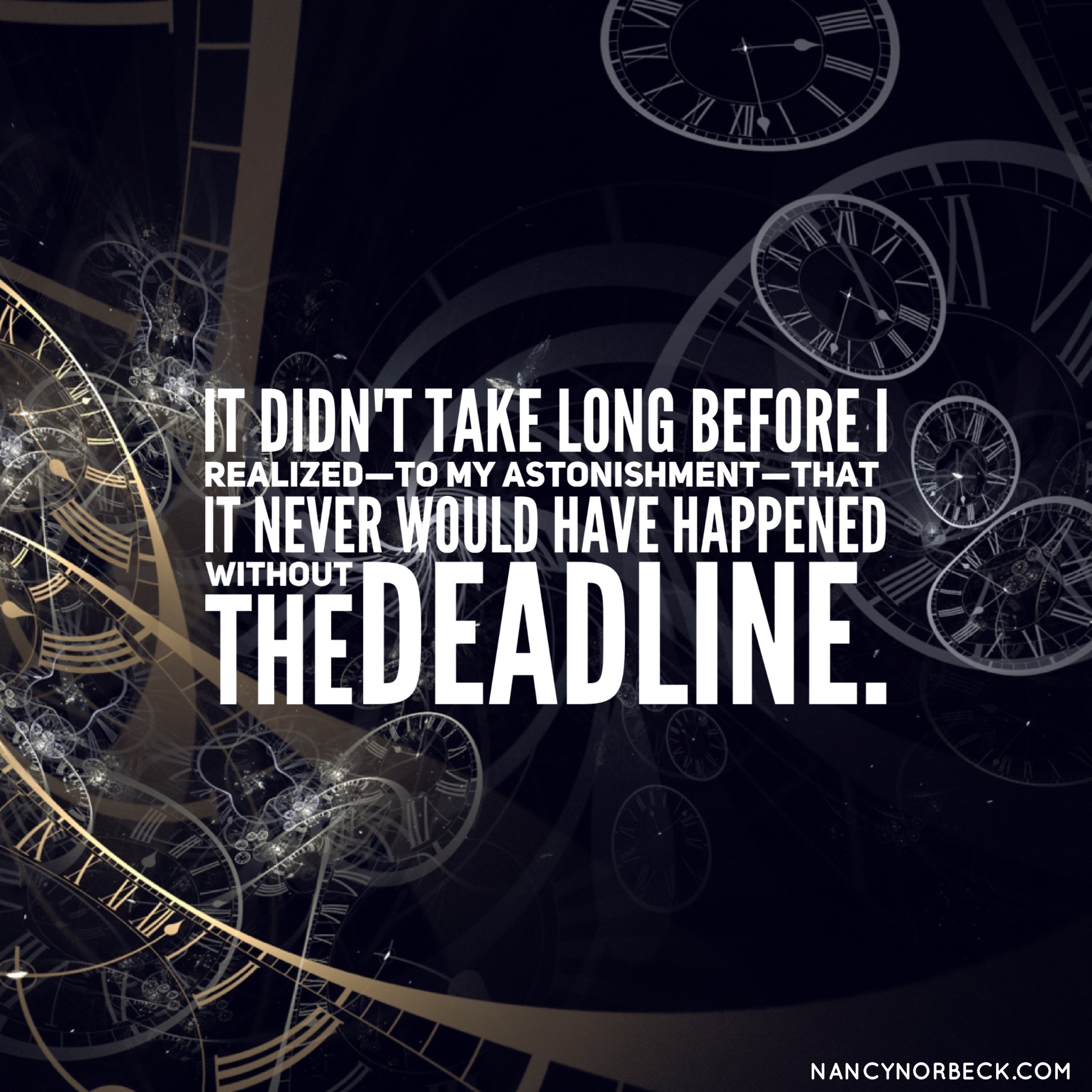 How I Learned to Stop Worrying and Love the Deadline banner image